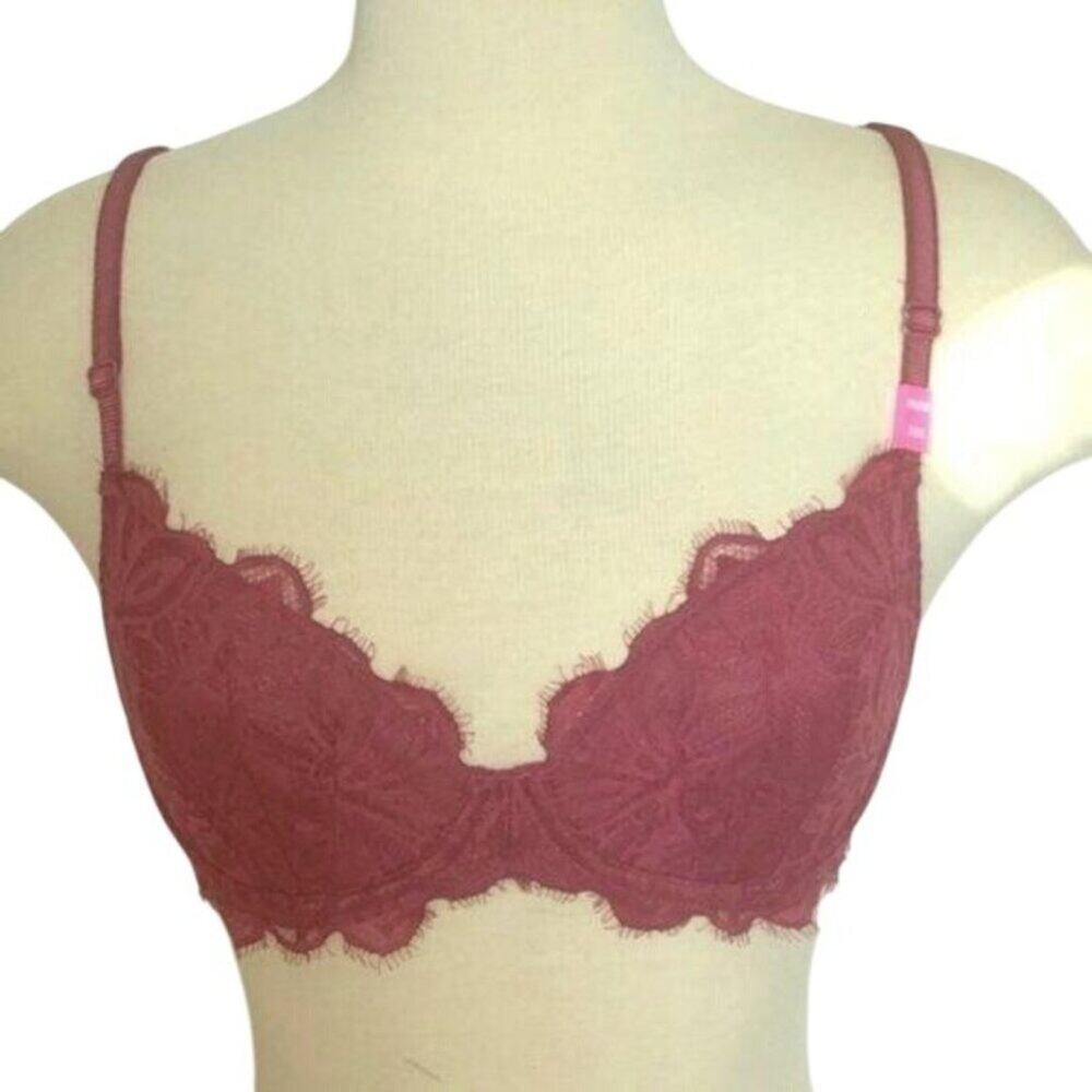 PINK VS | Dusty Rose Bra Unlined New Size 32C New with Tags